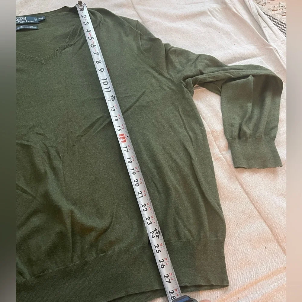 Polo Ralph Lauren green neck