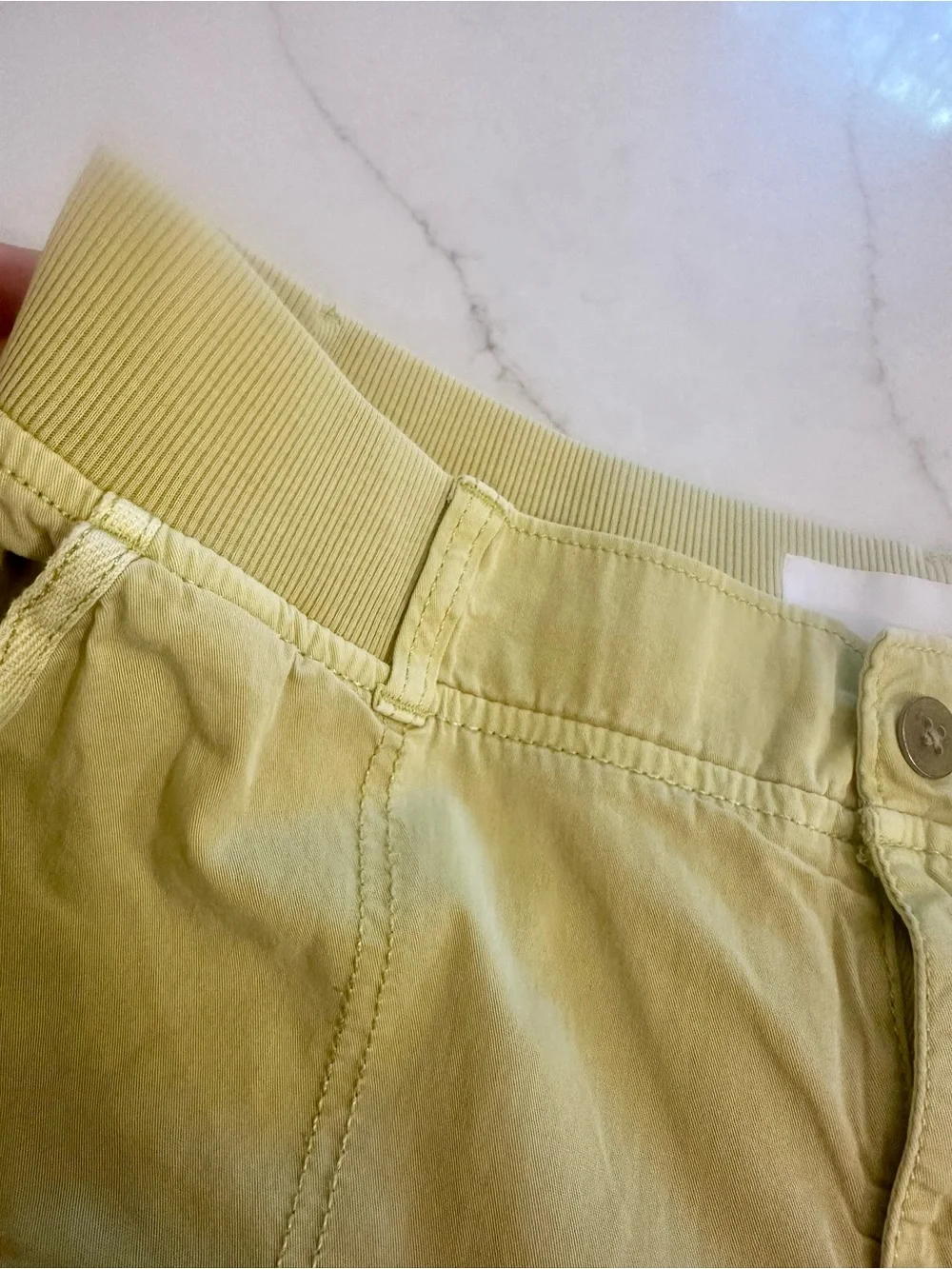 Sonoma Light Yellow Women's Cargo Shorts