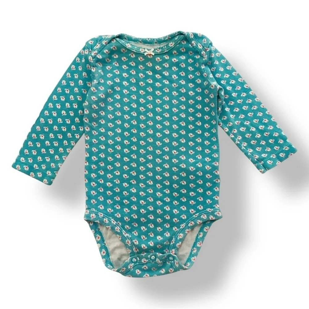 Carter’s | Bundle of Three Long Sleeve Bodysuits (9 mos)