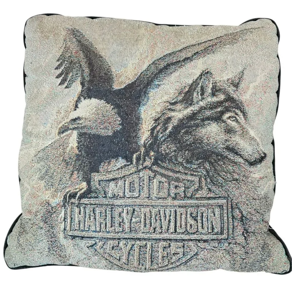 Harley-Davidson pillows from wolf
