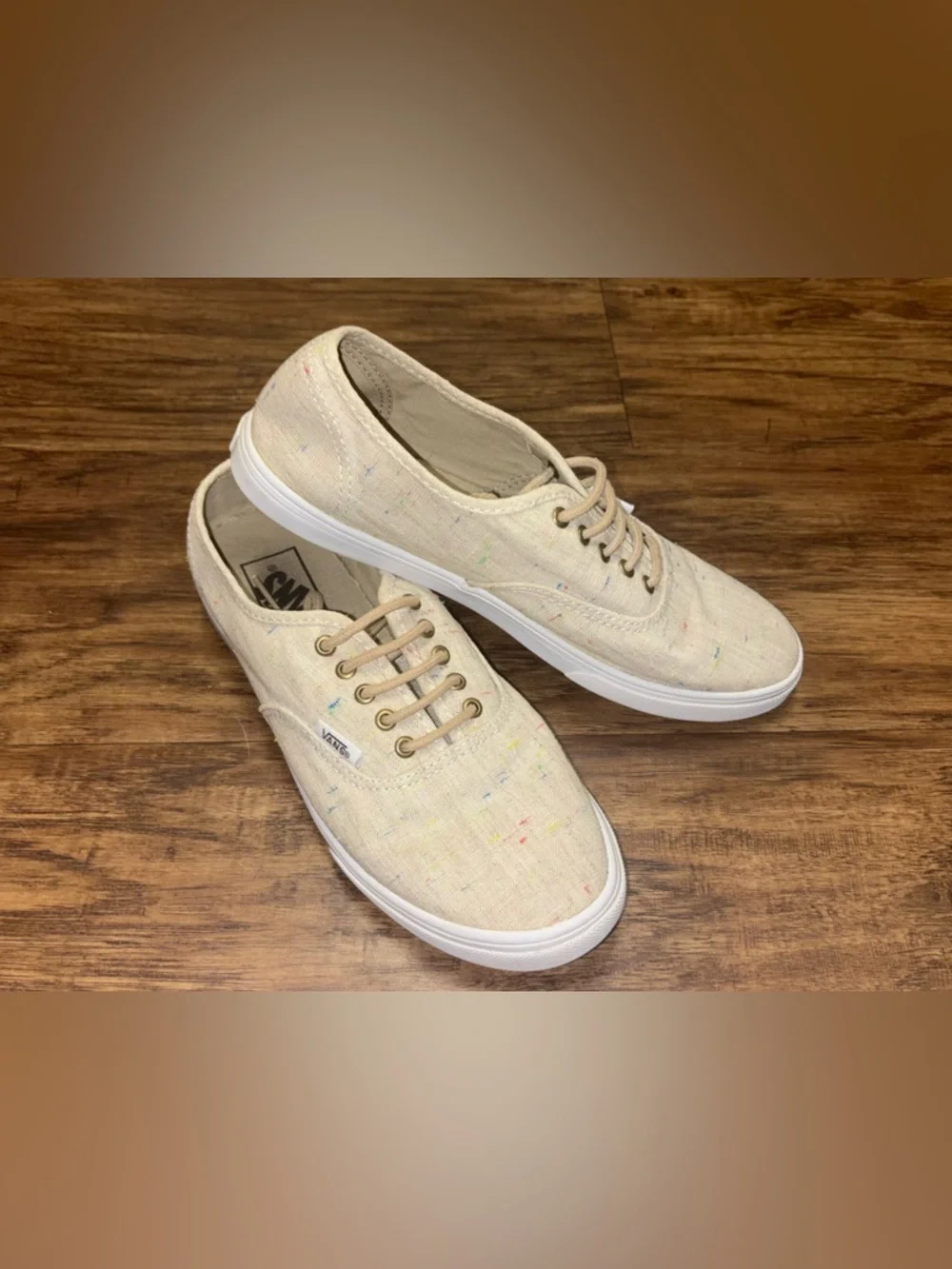 Vans Sneakers Size 7 Beige