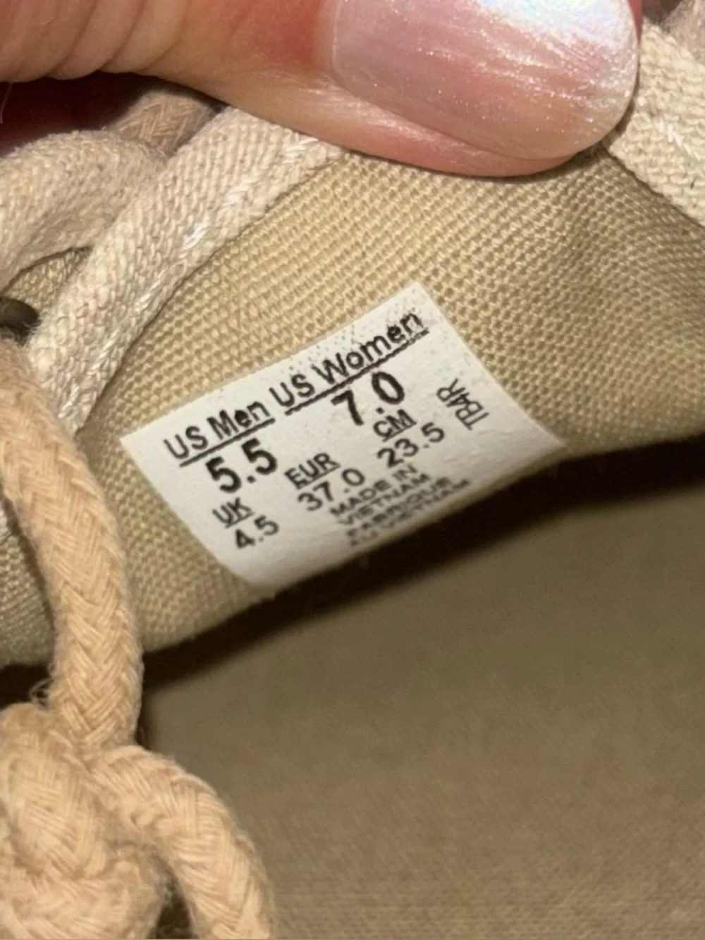 Vans excellent preowned