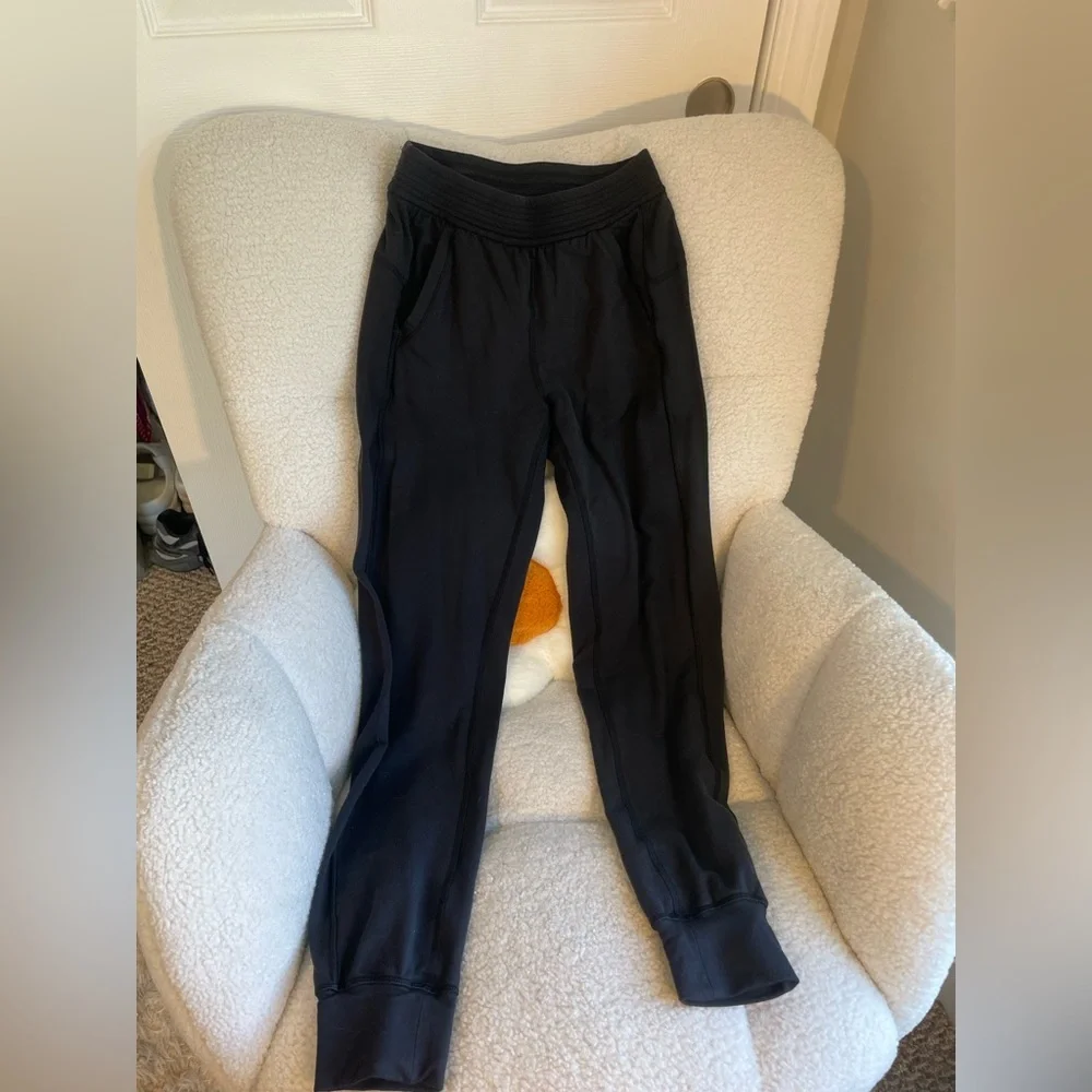 lululemon athletica Black Track Joggers