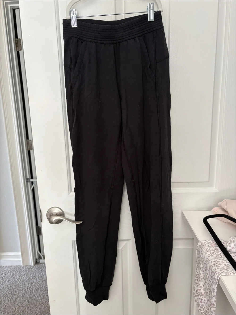 lululemon athletica Black Track Joggers