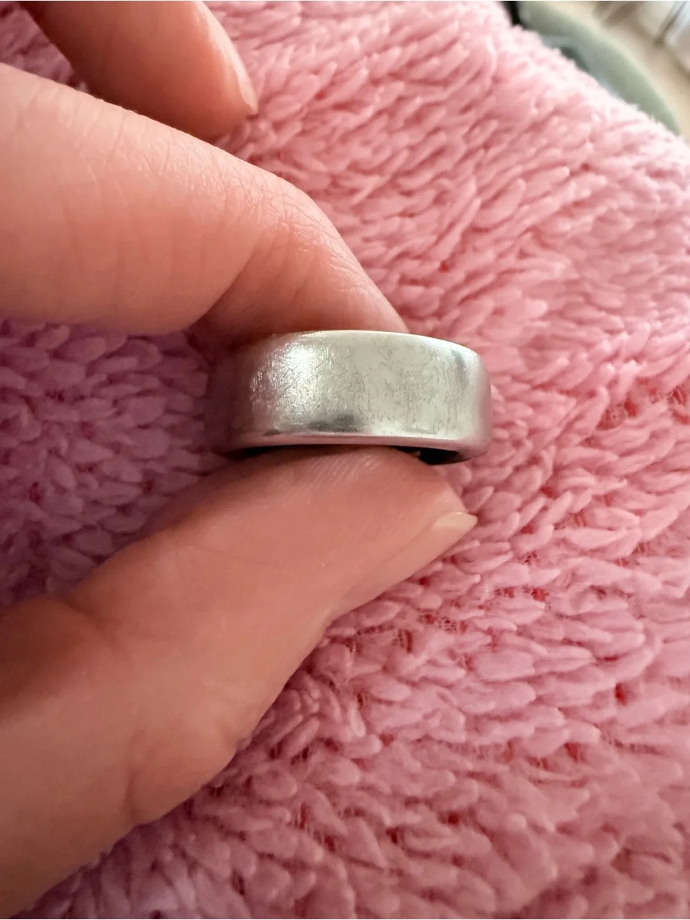Oura ring Gen 3 silver size 7