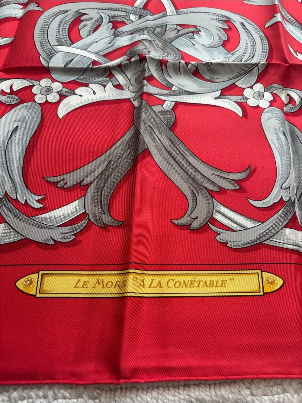 Hermes luxurious silk