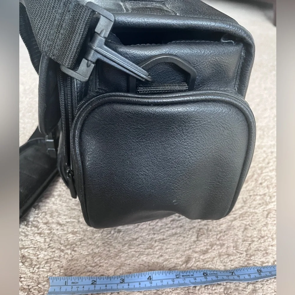 Sony Black Leather Cancorder Bag