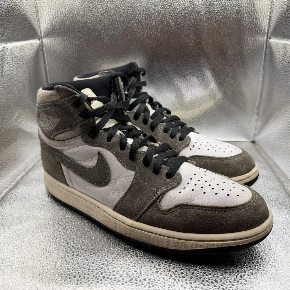 Size 10 Air Jordan‎ 1 Retro OG High Washed Black Mens Athletic Shoes DZ5485-051