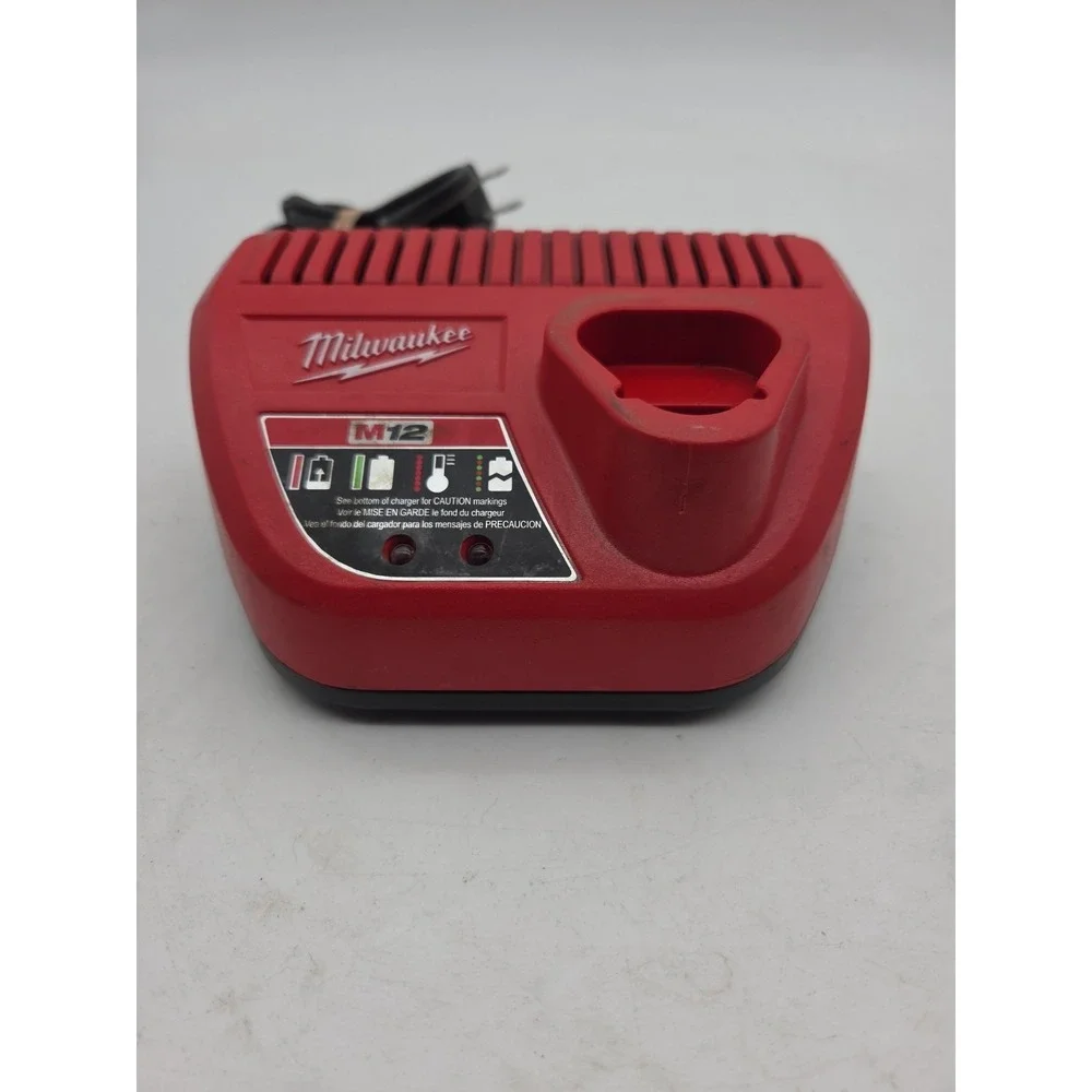 GENUINE Milwaukee M12 Battery Charger 48-59-2401 M12 Charger - TESTED WORKING