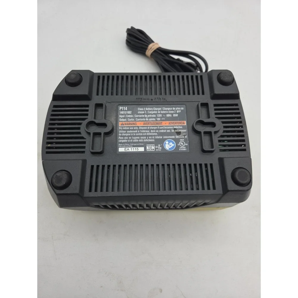 Ryobi One Plus Charge Center 18 V. 18 Volt Charger Model P114 Class 2 85w Output