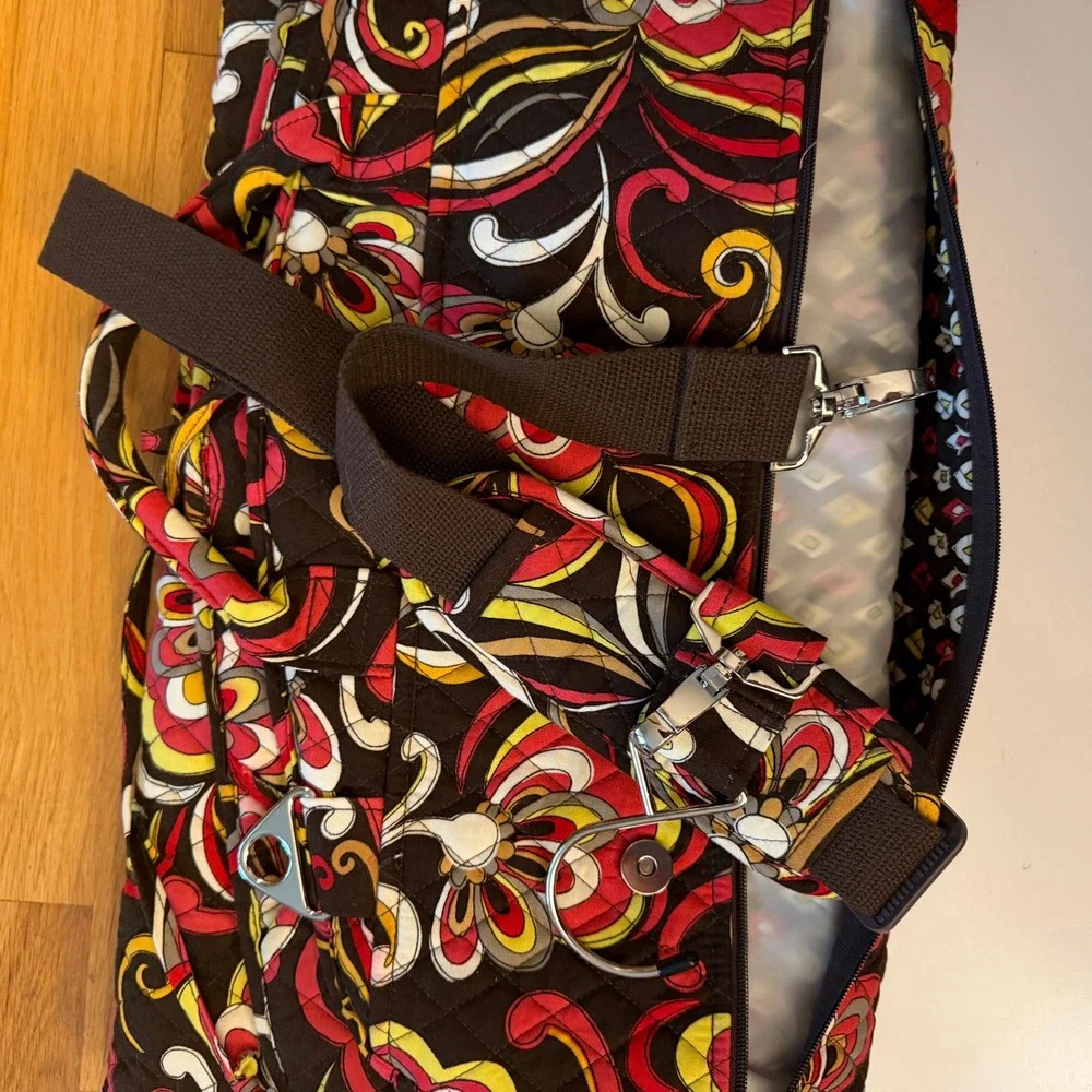 Vera Bradley Garment Bag Womens OS Multicolor Excellent Symphony in Hue Floral