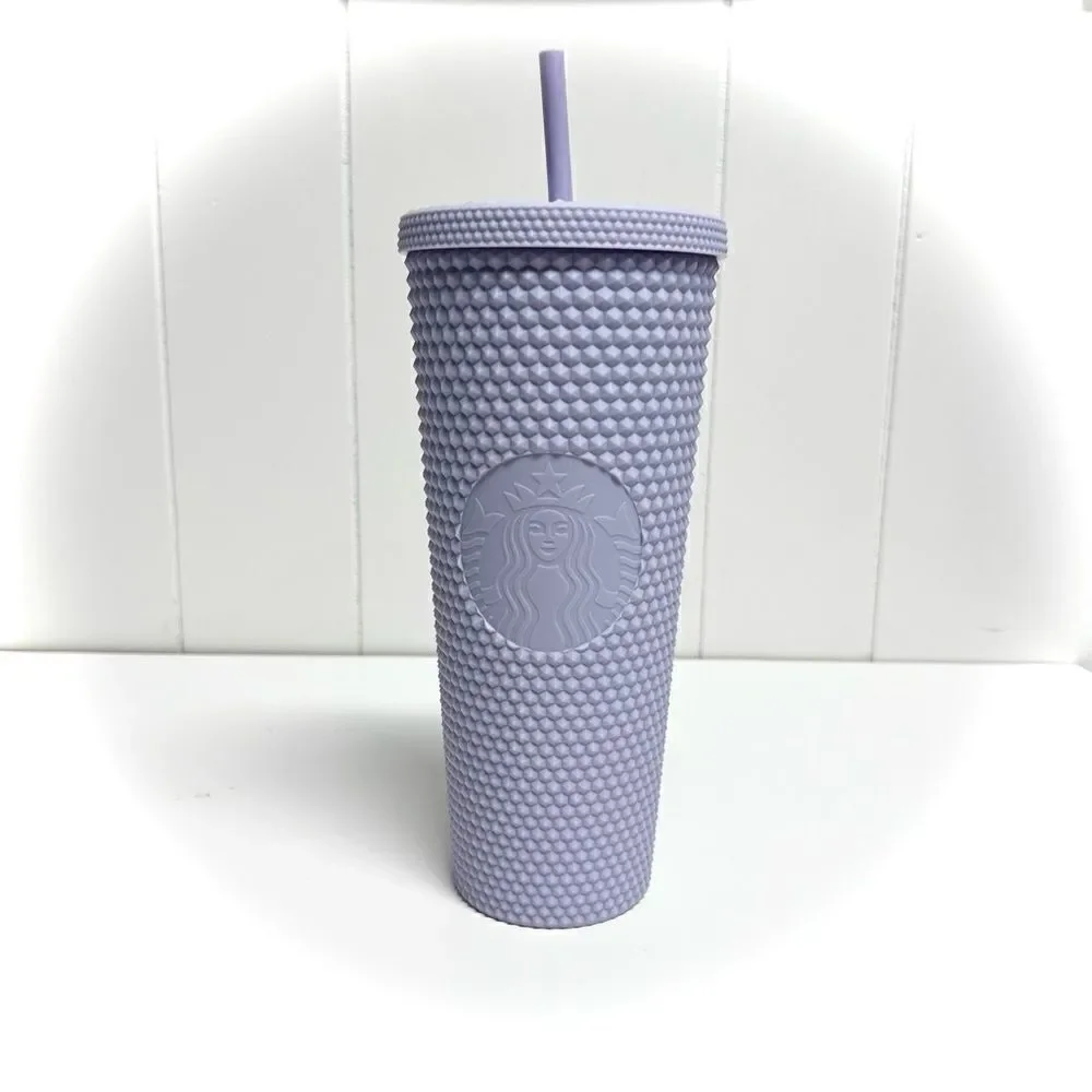 Starbucks Matte Icy Lavender Studded Tumbler 24oz