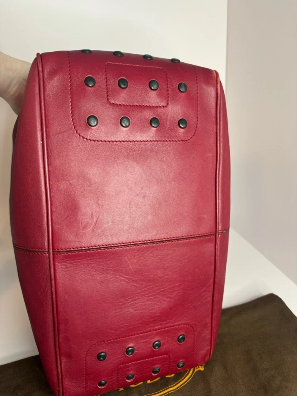 Tods tod burgandy