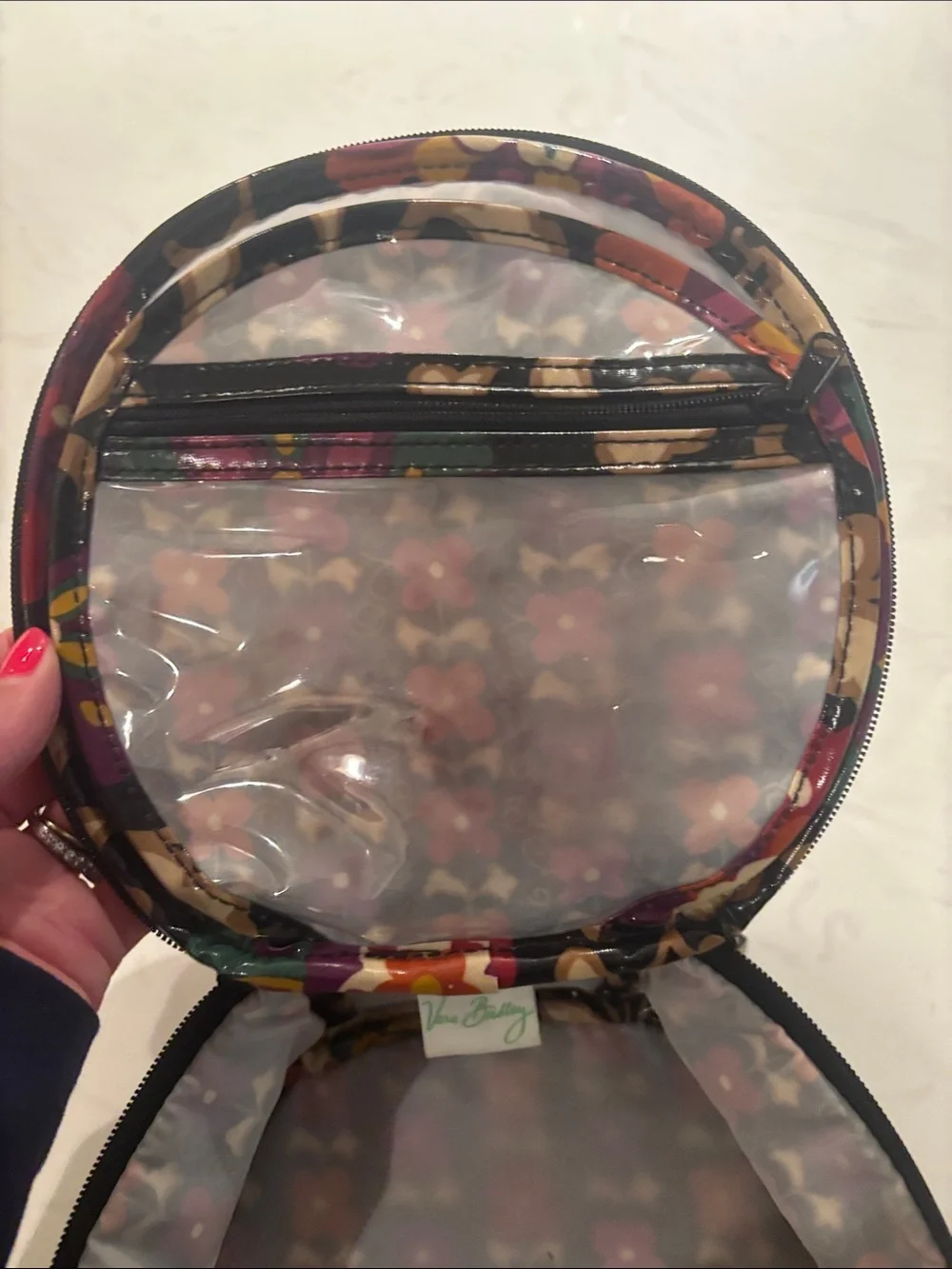 Vera Bradley compact round