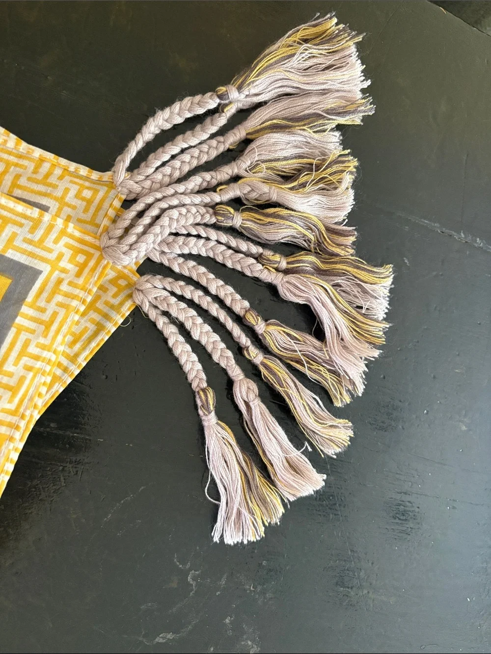 Johnny Was styling tassel cotton