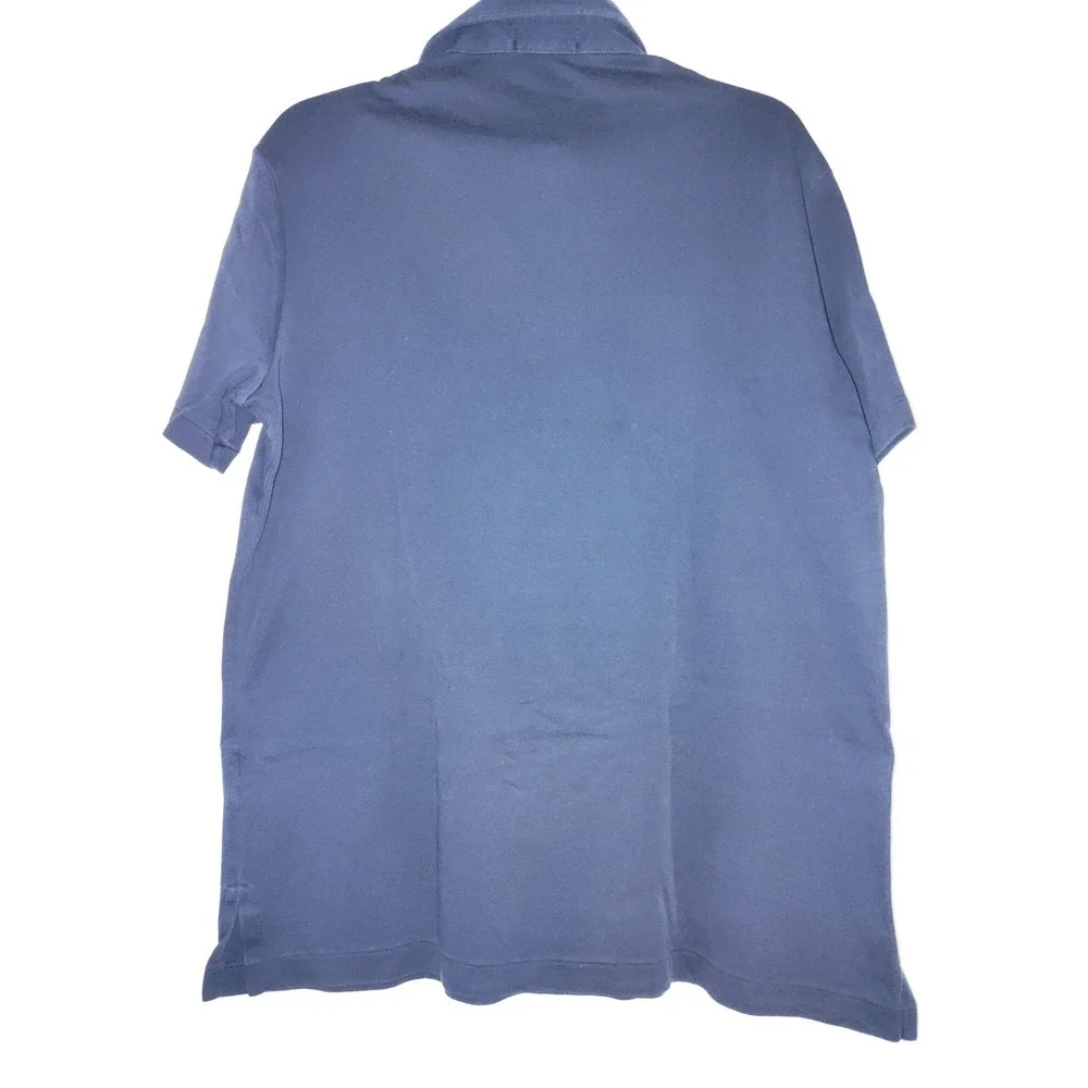 Polo Ralph Lauren Short‎ Sleeved Polo Shirt Navy Blue Medium