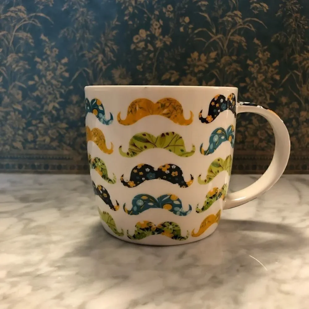 One Fine Day Mustache Mug
