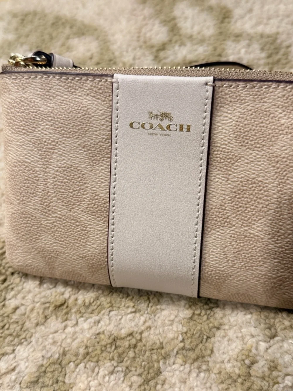 Coach compact wristlet