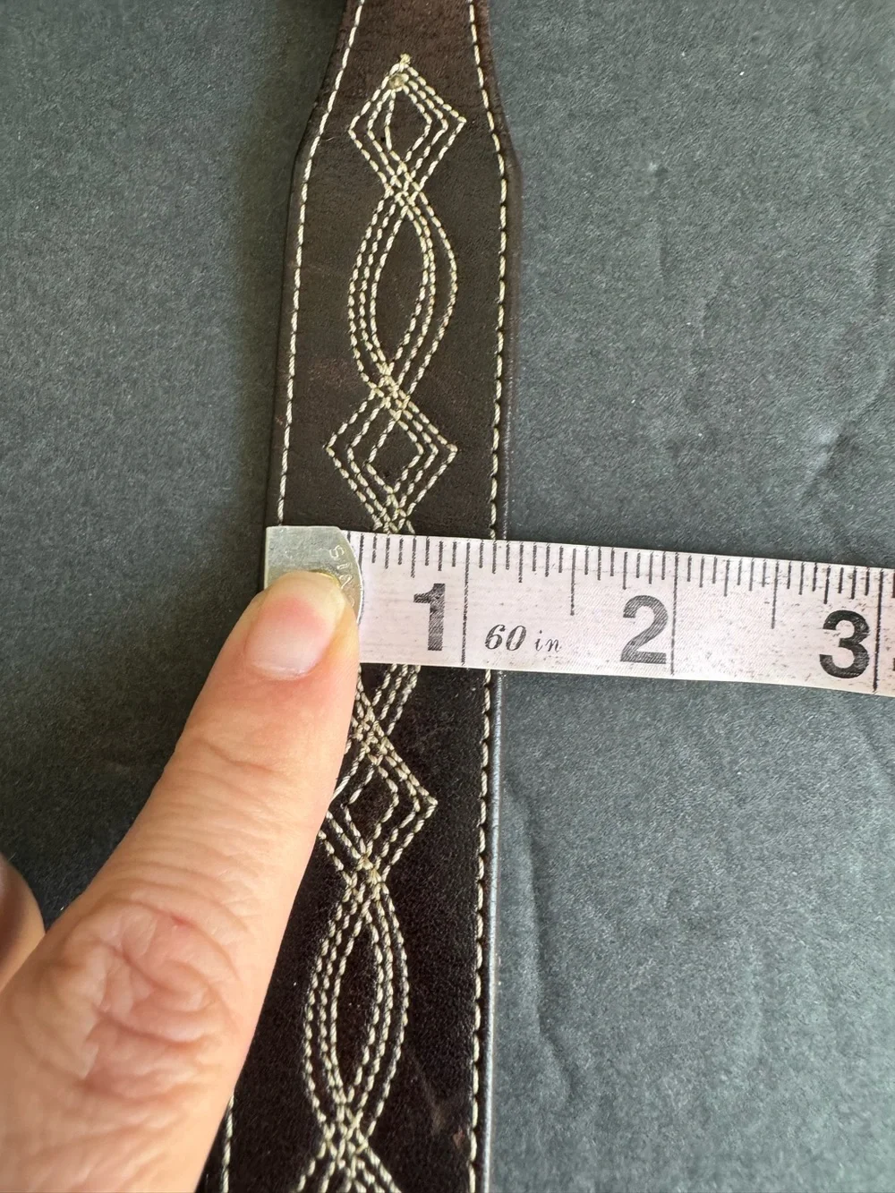 Vintage brown leather