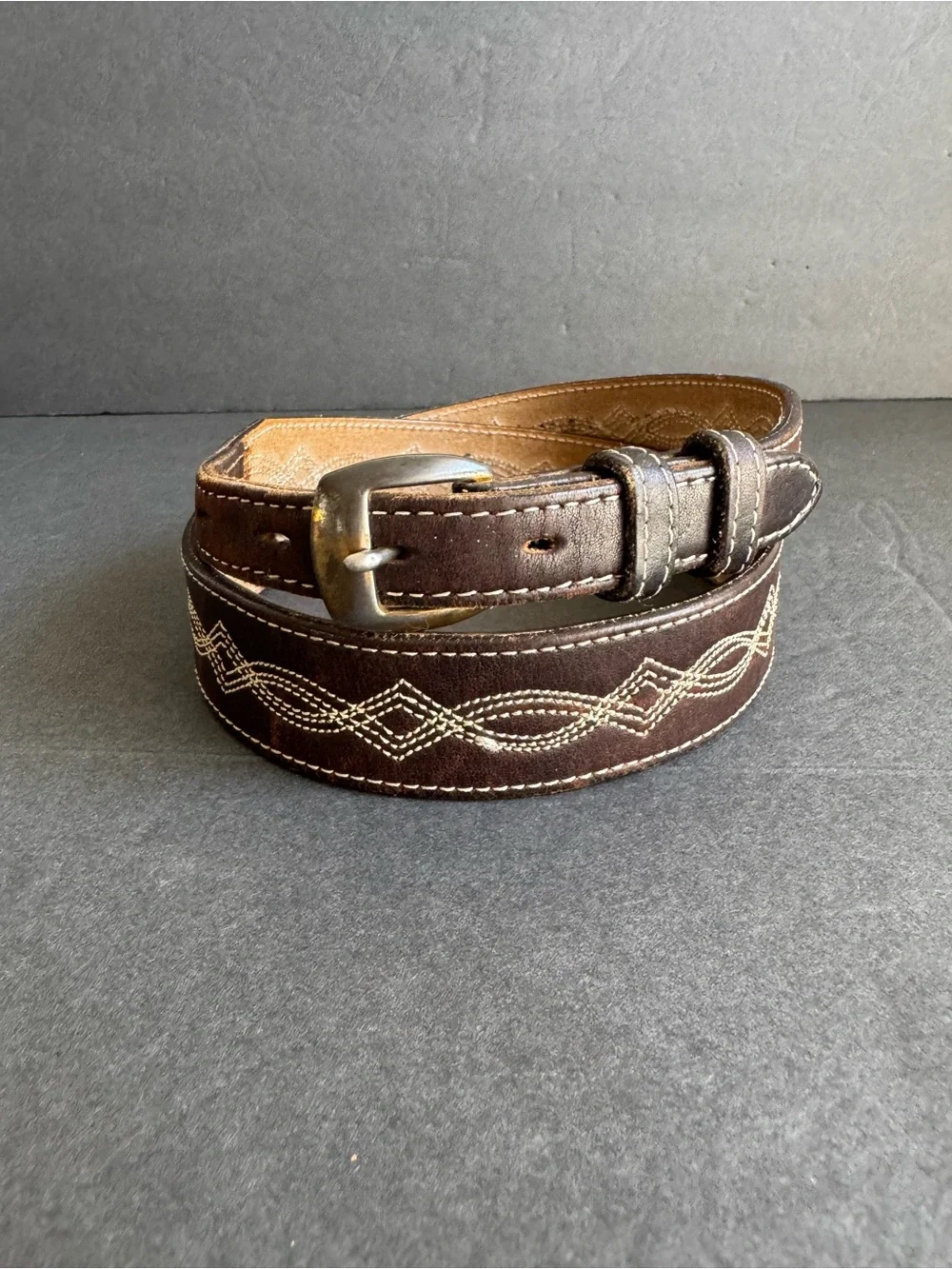 Vintage brown leather