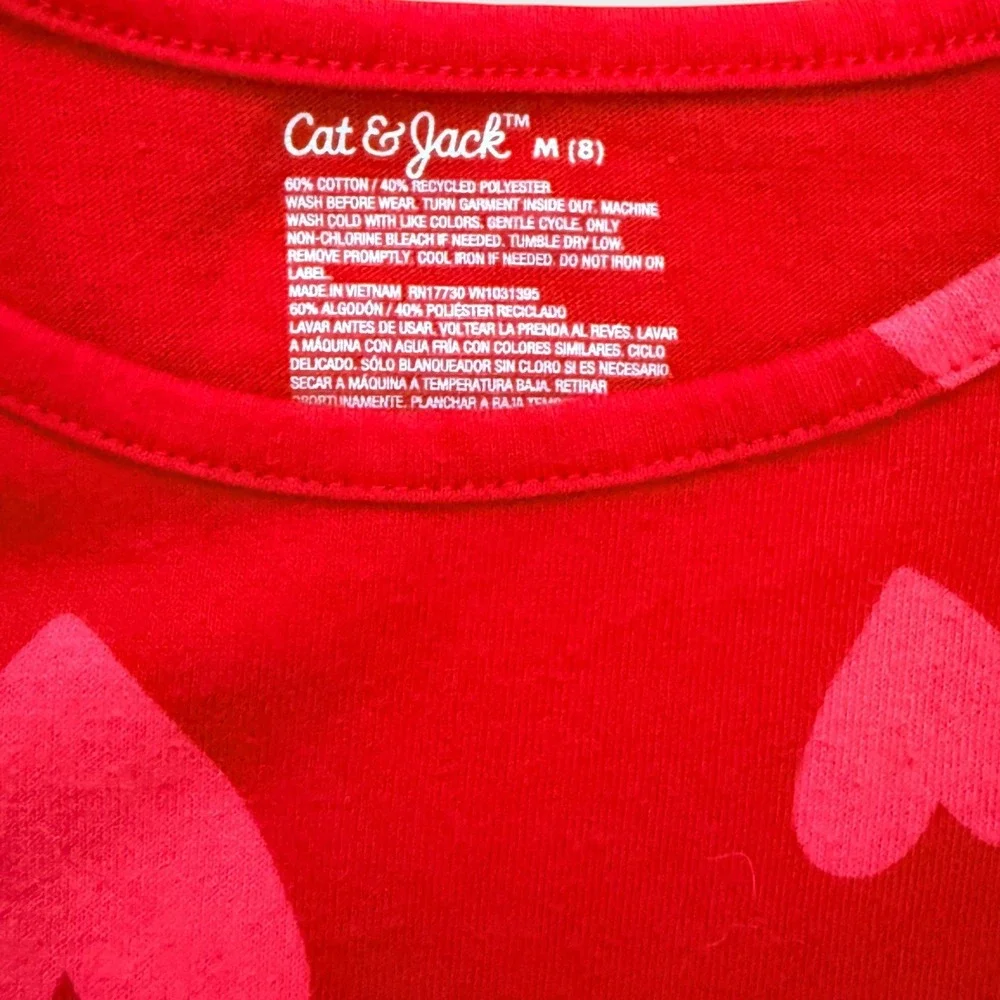 Cat & Jack adorned red skirt