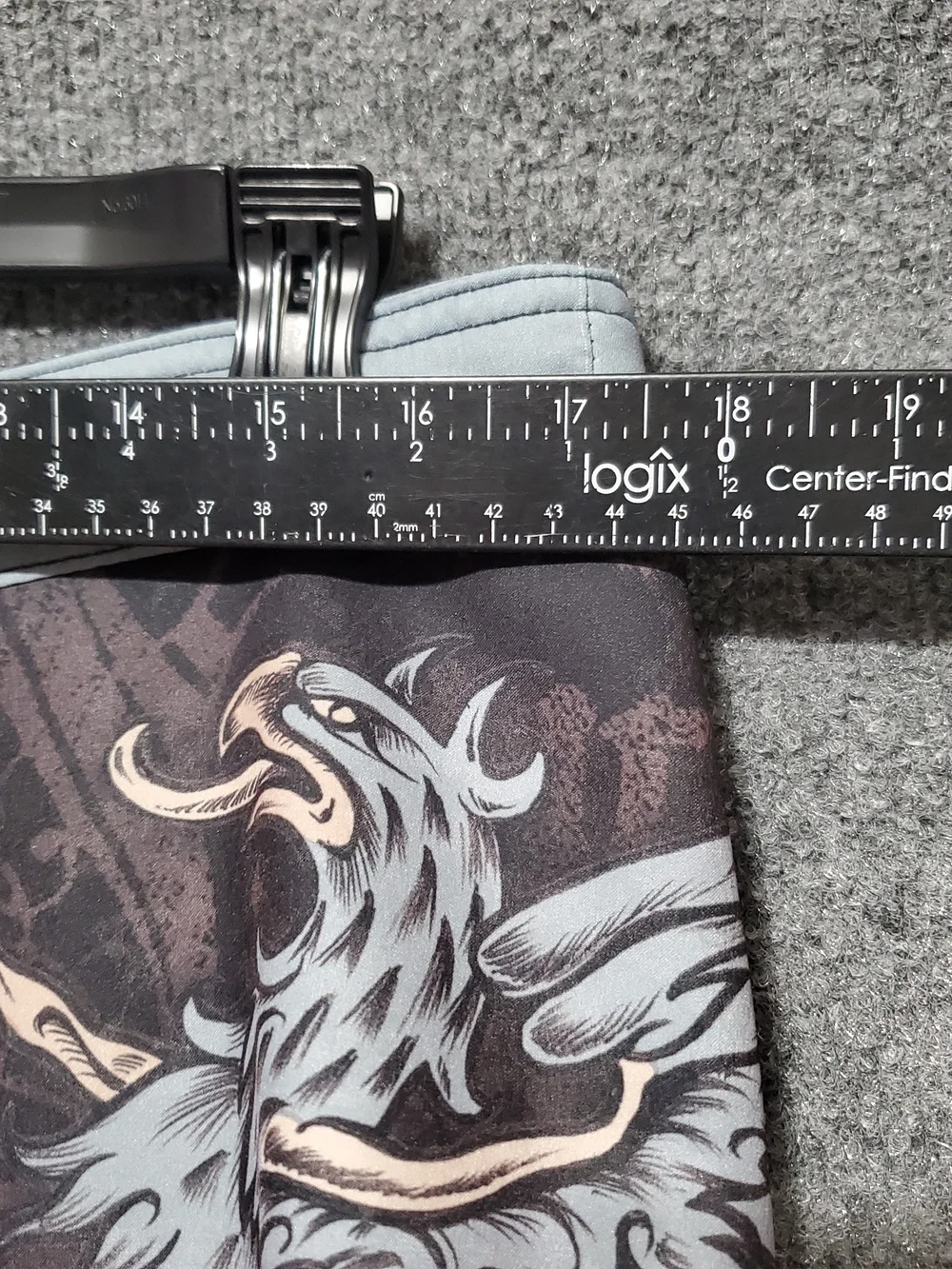 Vintage Y2K Affliction Skull Medallion Grey Black Board Shorts Mens 34 Eagle