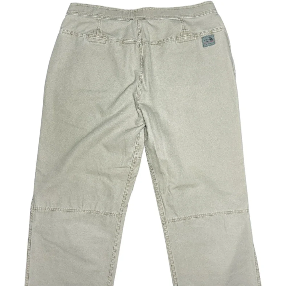 Vintage North Face A5 Series Pants Mens 36x30 Beige Canvas Belted Baggy Wide Y2K