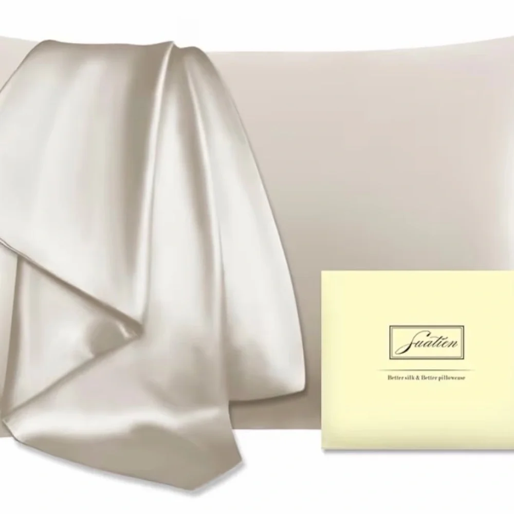 Ivory‎ Silk Pillowcase
