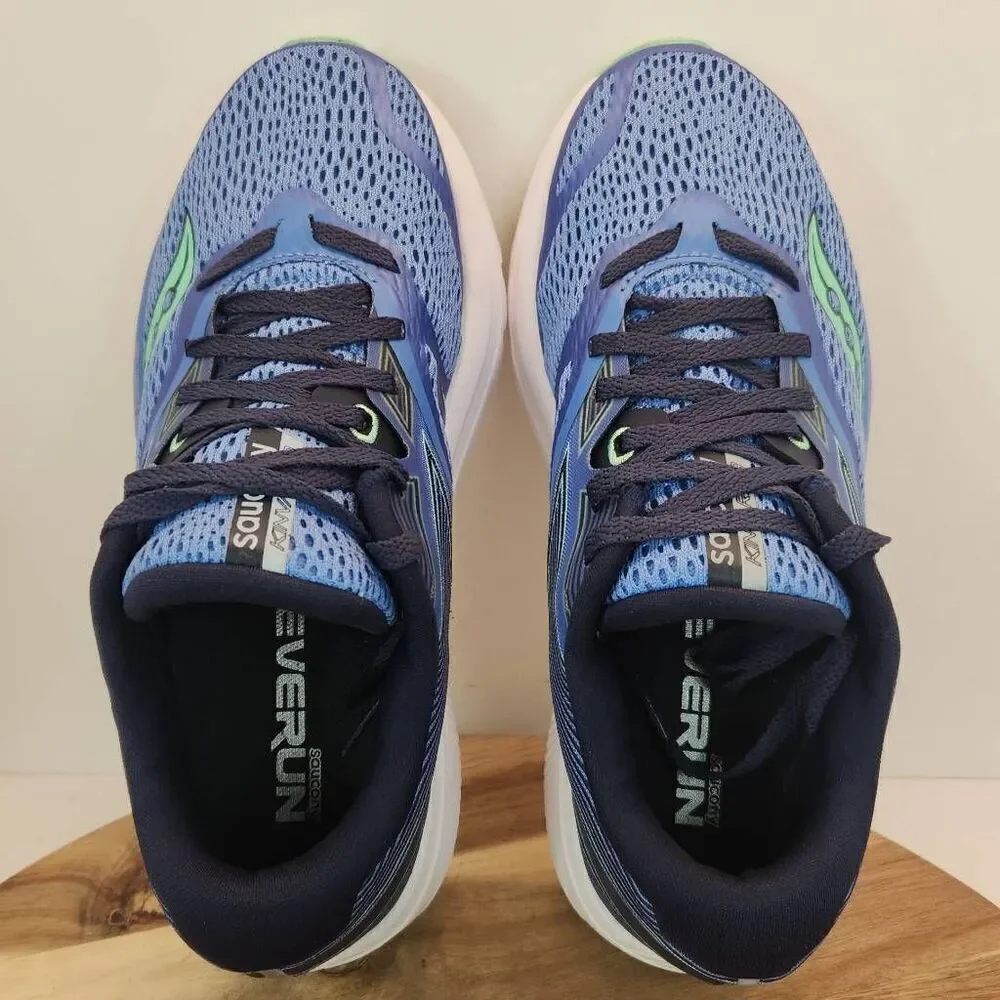 Saucony Kinvara 9 Women's running shoes Size 7 Blueish Purple & Teal