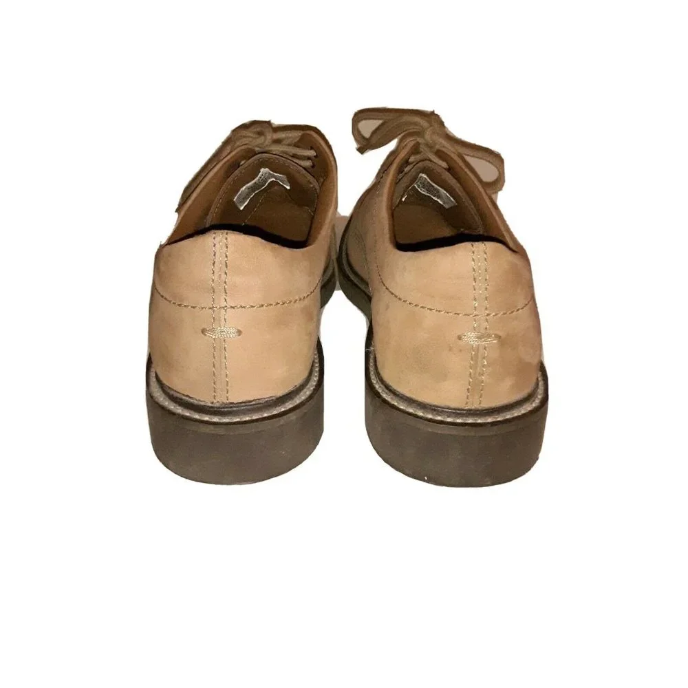 Tommy Hilfiger Men's Shoes Brown Leather Oxford‎ Size 9.5 Medium M15189S