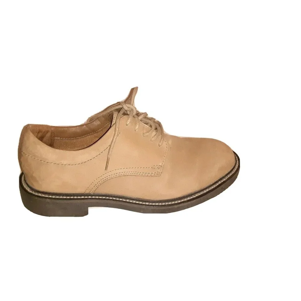 Tommy Hilfiger Men's Shoes Brown Leather Oxford‎ Size 9.5 Medium M15189S