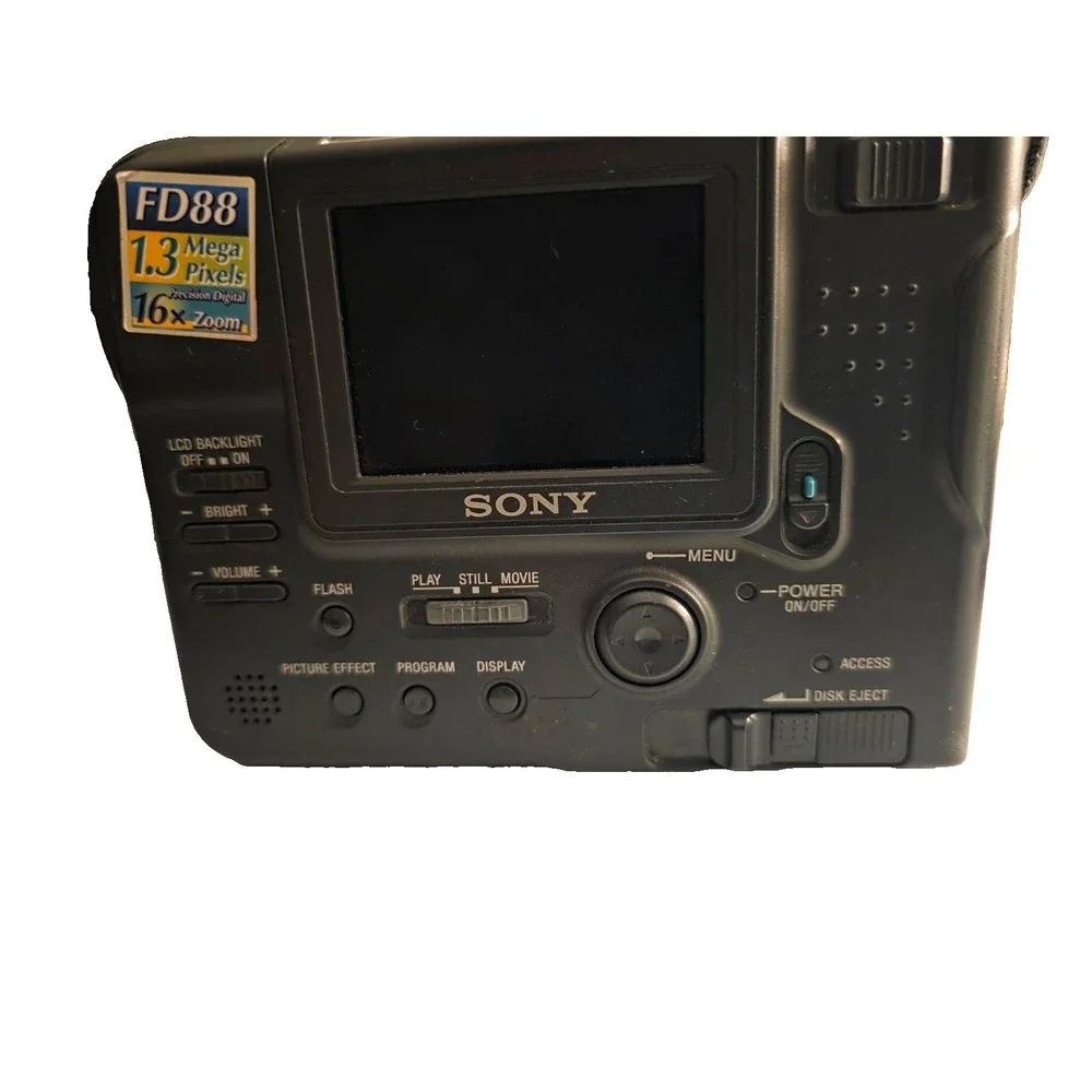 Sony Mavica MVC-FD88 Digital Camera 1.3 MP 2.5