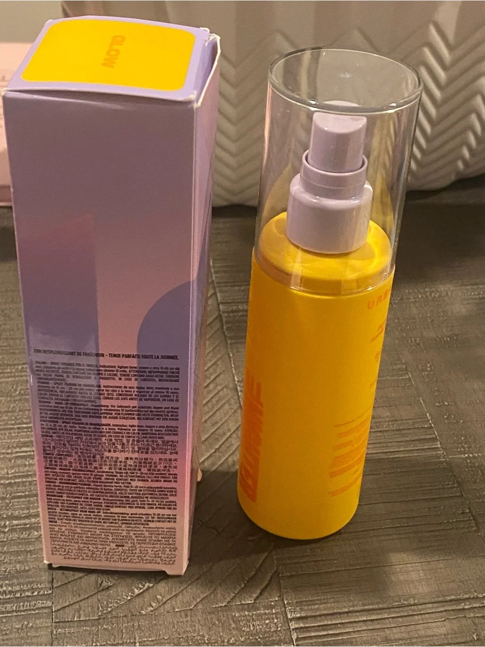 Urban Decay All Nighter All day Makeup Setting spray glow finish 4 fl oz