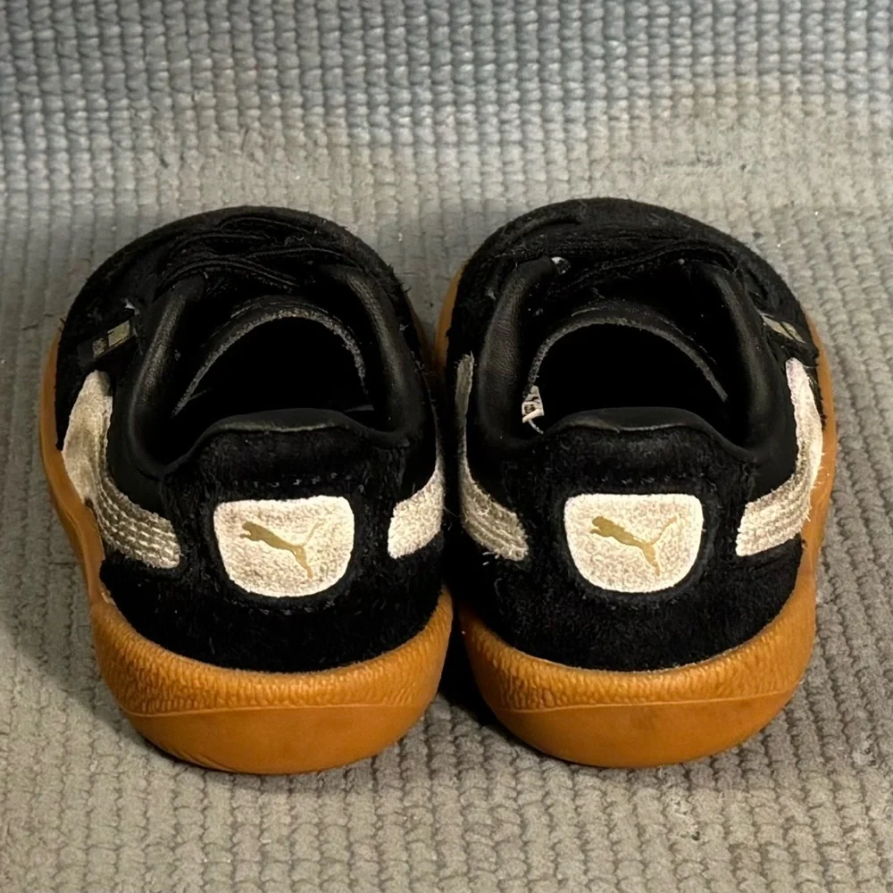 Puma Palermo Black Sneakers‎ Toddler Size 5C