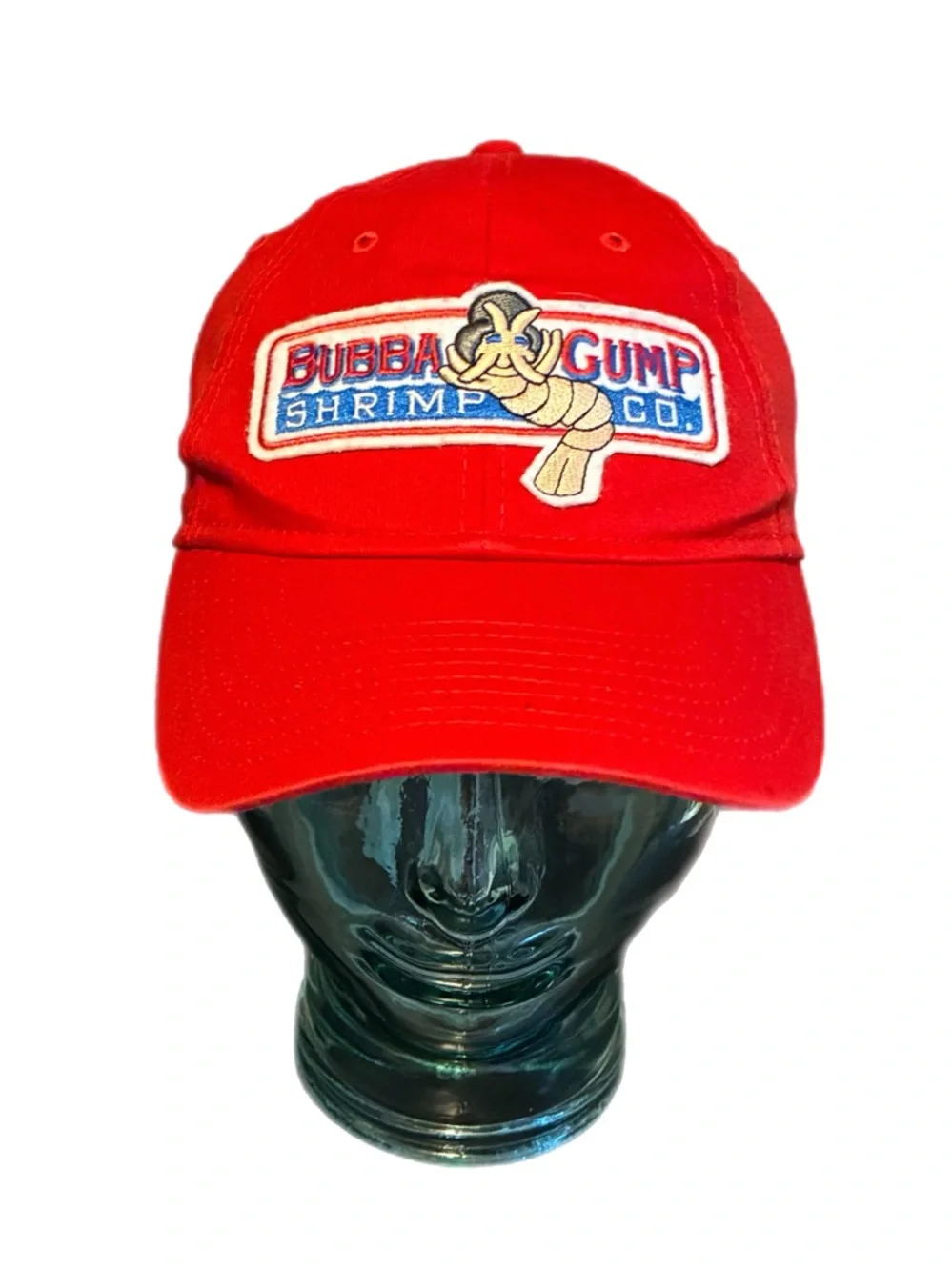 90’s Forrest Gump Bubba Red Logo Baseball Cap Hat Shrimp Co. 1994 Cotton Outdoor