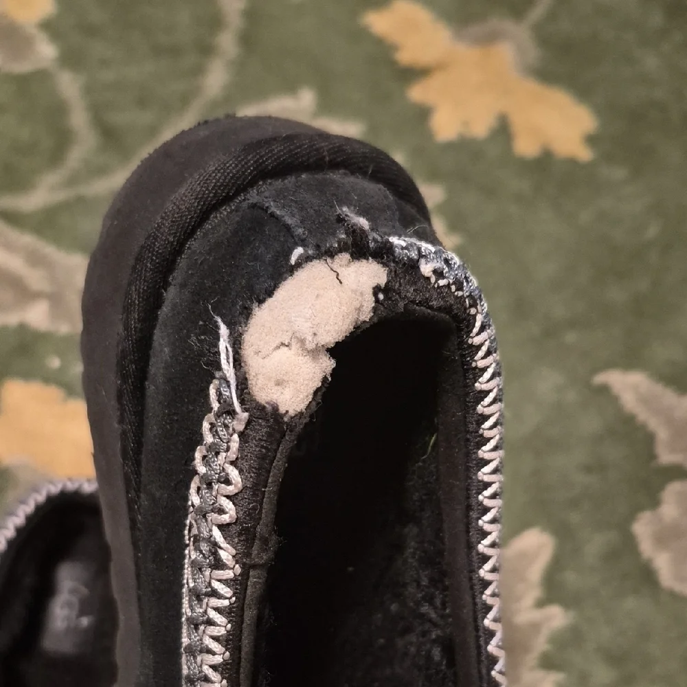 UGG stylish suede features