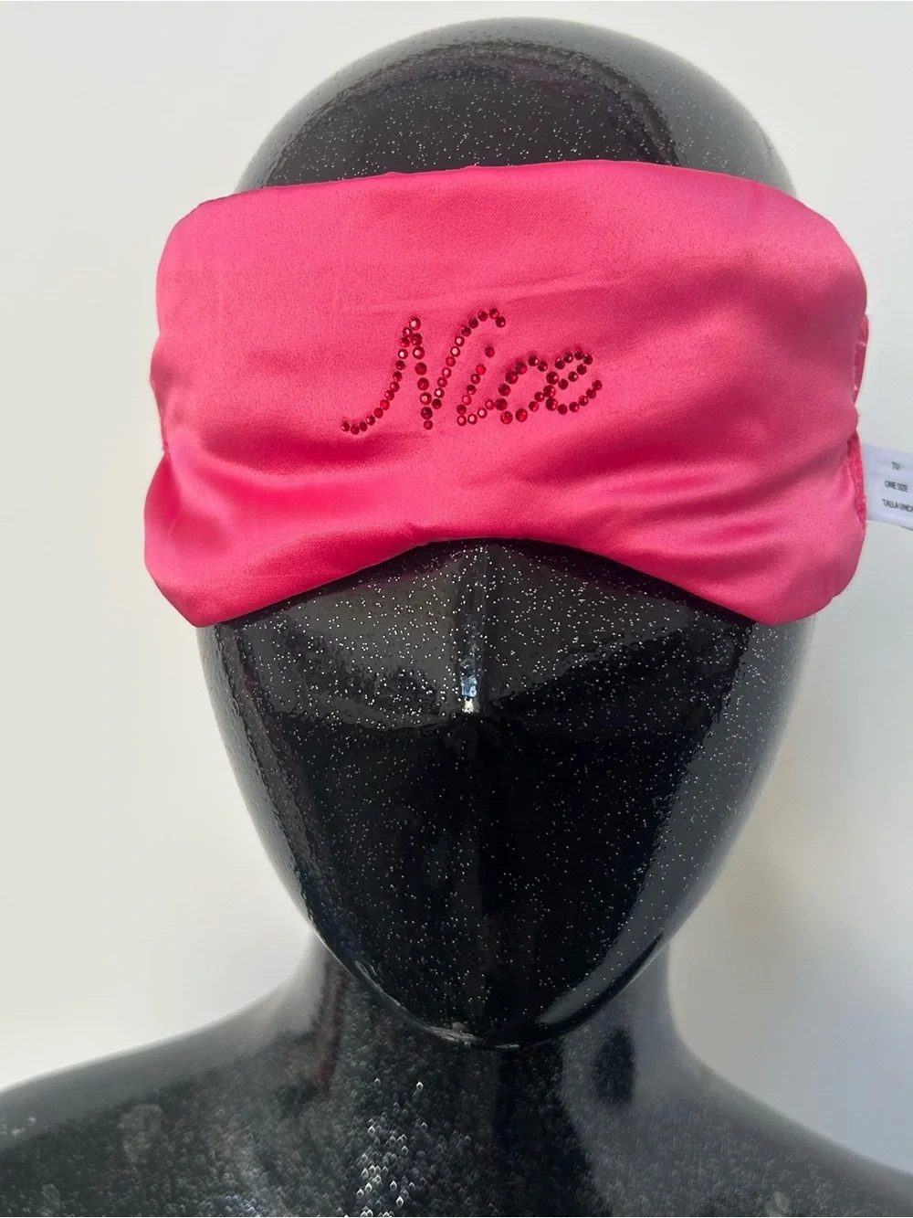 Undiz Hot Pink Satin Sleep Mask