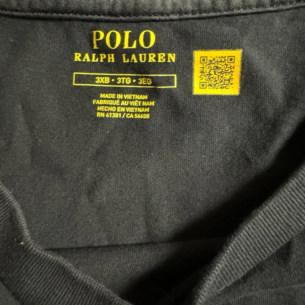 Polo Ralph Lauren size 3XB navy blue long sleeve‎ tshirt