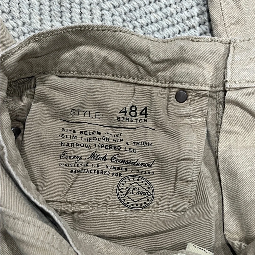 J. Crew straight leg