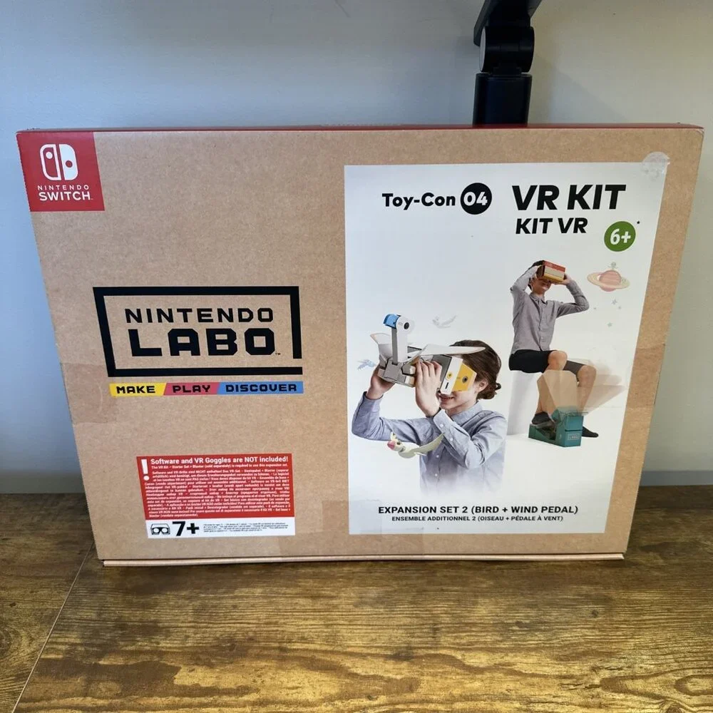 Nintendo Labo Toy-Con‎ 04: VR Kit - Expansion Set 1 – Camera + Elephant NEW