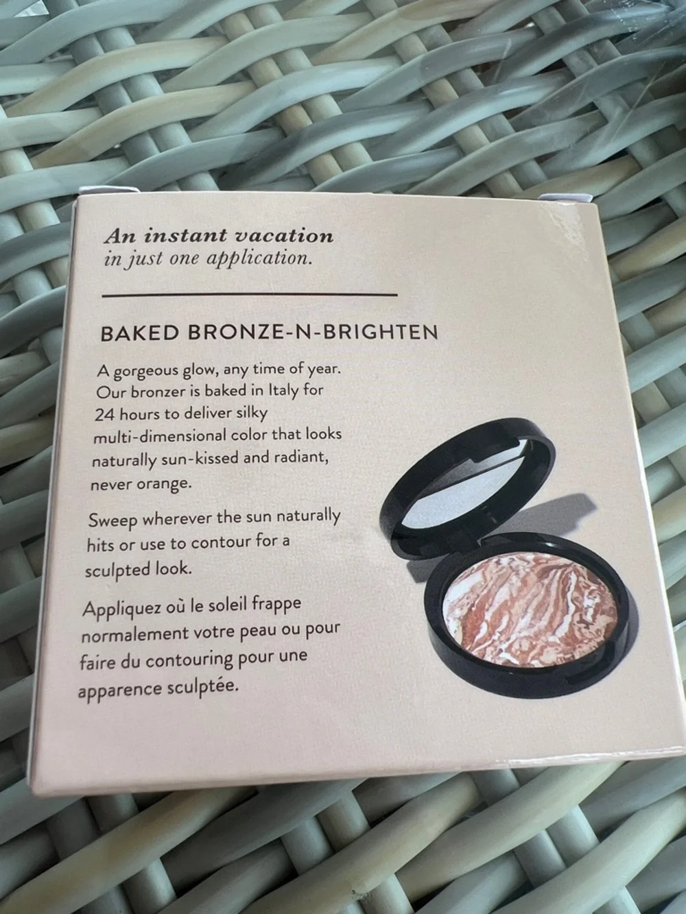 New in box Laura Geller Baked Bronze Brighten Multipurpose Bronzer Blush Medium