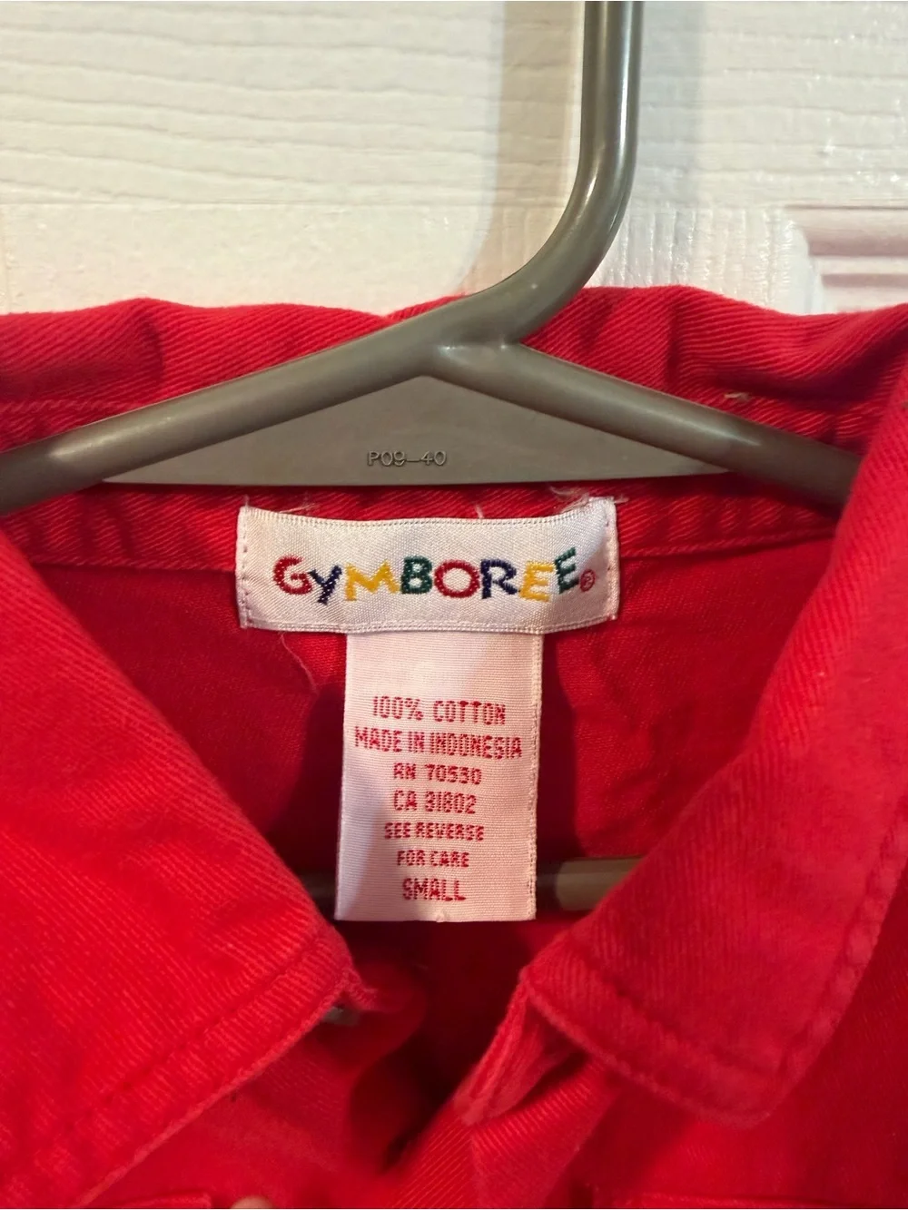 Gymboree classic button
