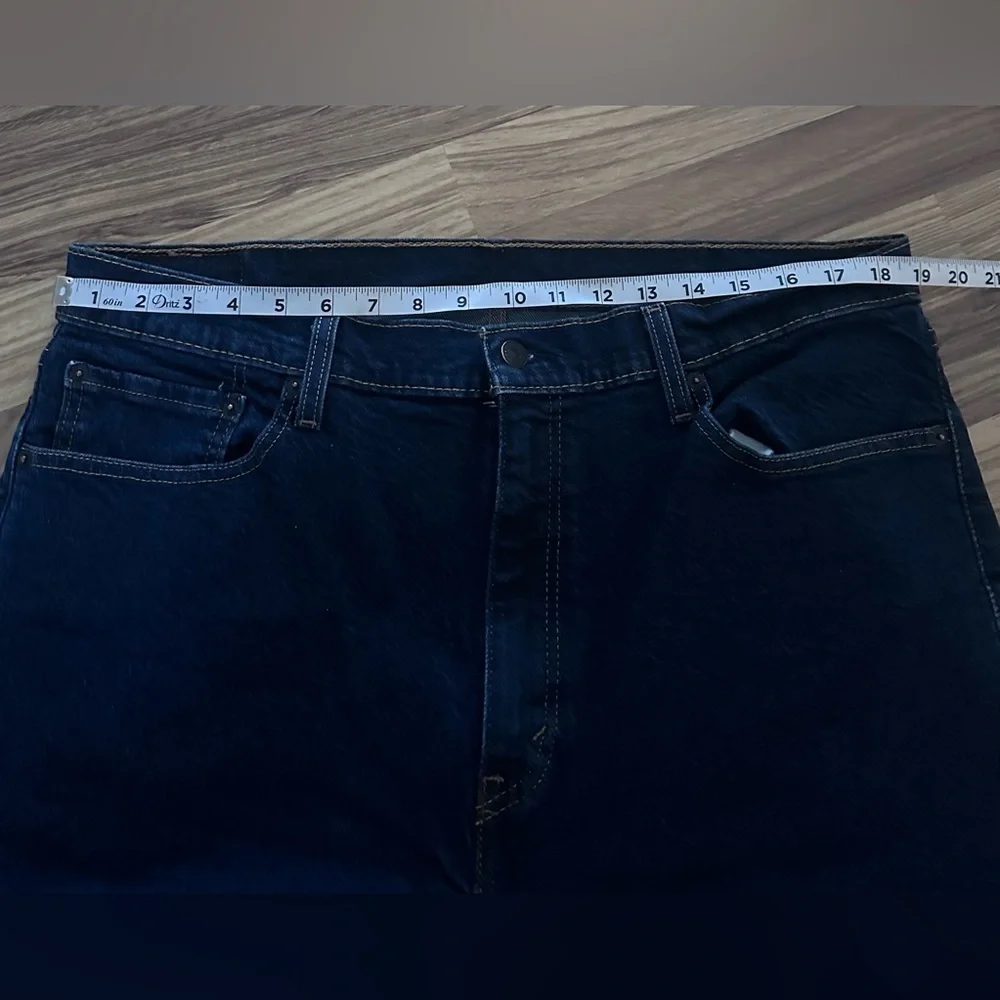 Levi's Men's Straight Jeans - Dark Blue size W38 xL30