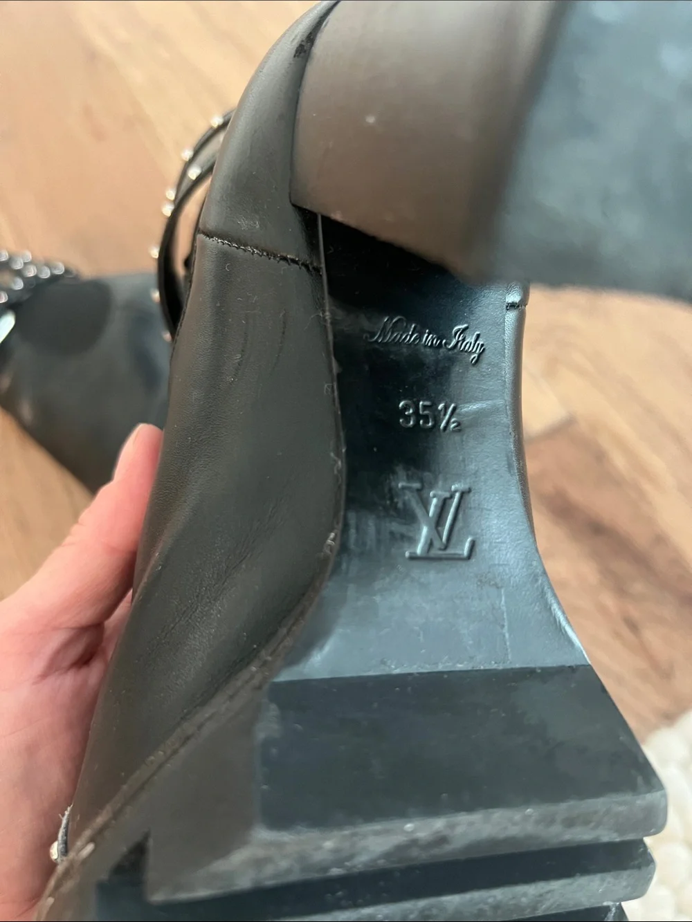 Louis Vuitton Star trail leather ankle boots 35.5