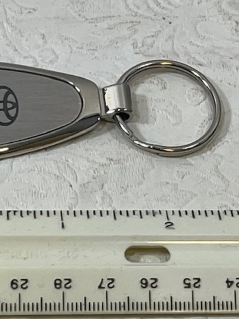 Toyota teardrop keychain