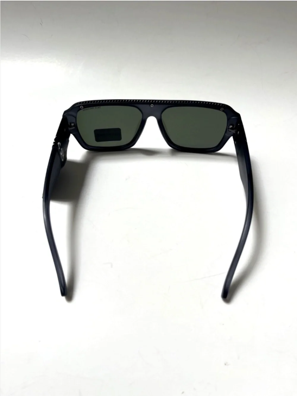 New TRUE RELIGION Aviator Sunglasses Oversized Acetate Frosted Gray Light Lens