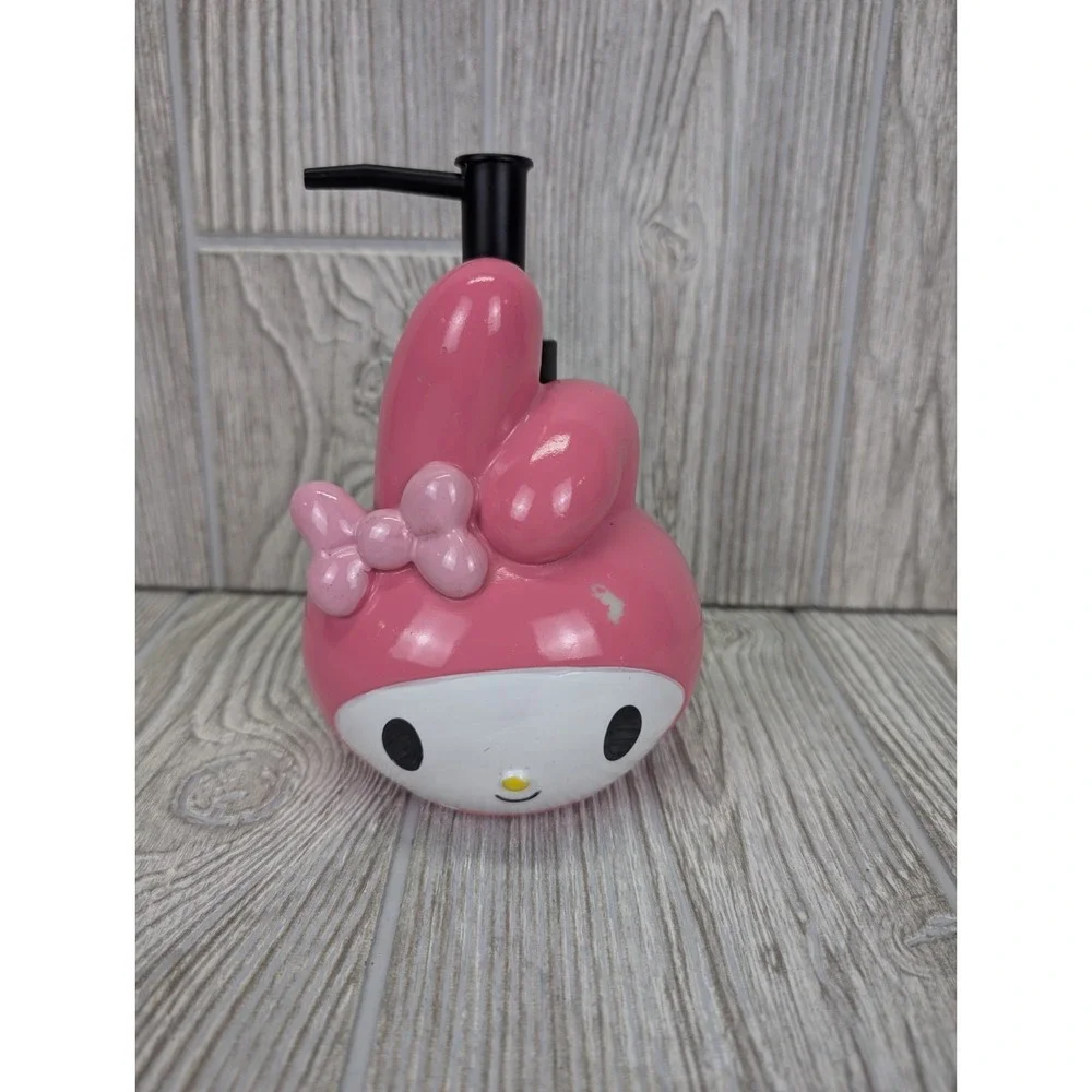 SANRIO My Melody Head Lotion Soap Dispenser Pump Pink Bow