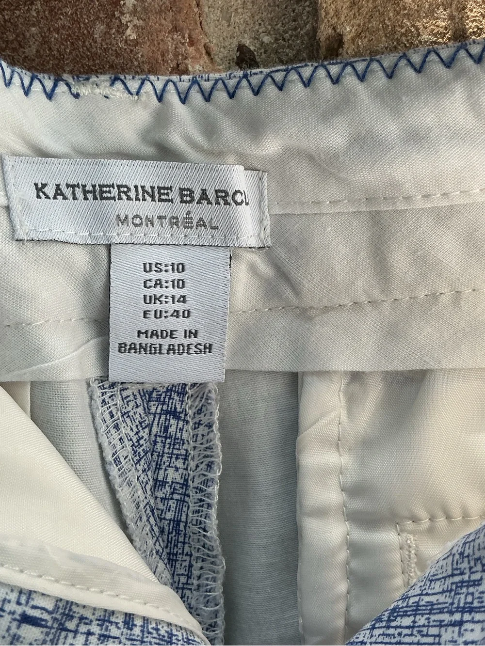 Katherine Barclay tailored dress