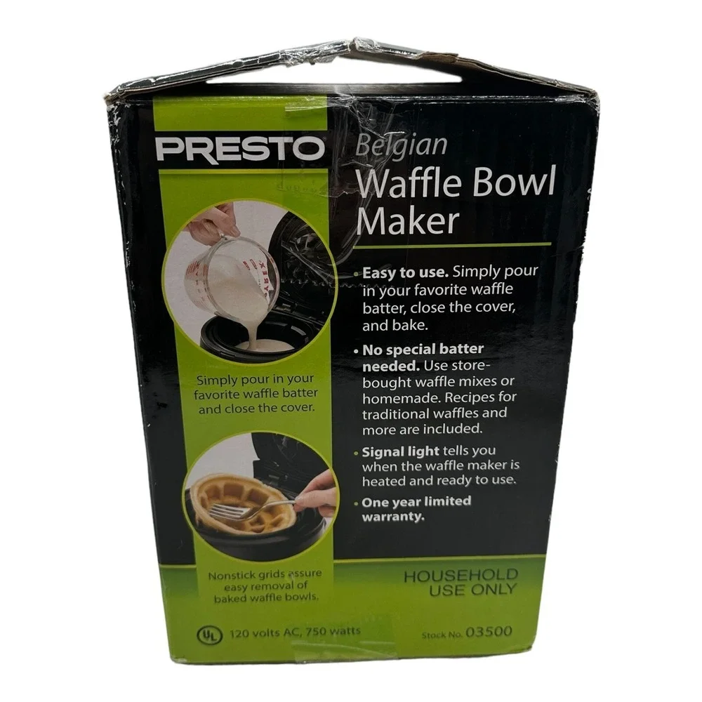 Presto belgian waffle