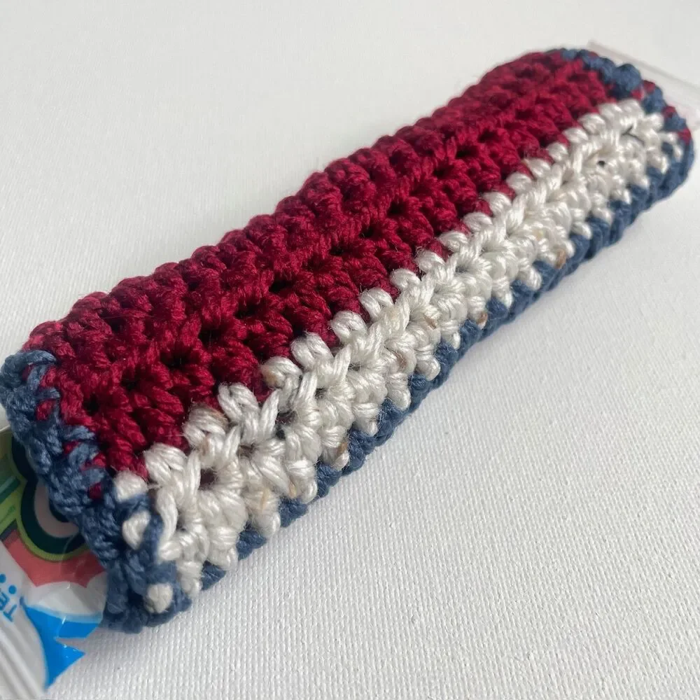 Set of 6 🍦 Handmade Crochet Ice Pop Sleeves – No More Cold Hands!